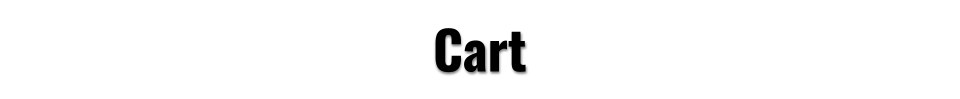 Cart Header